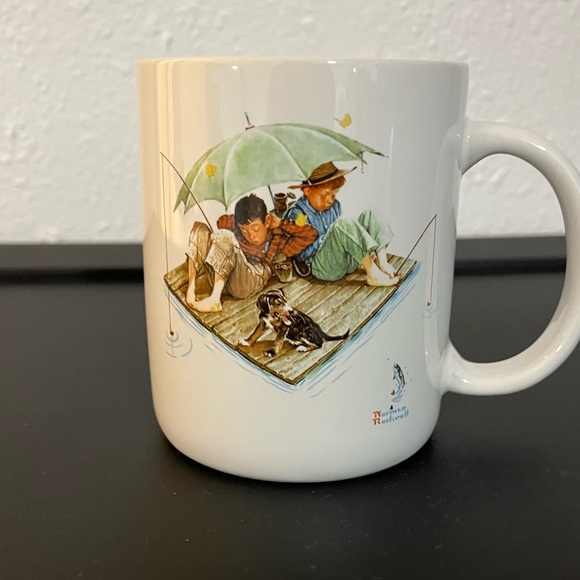 Vintage Norman Rockwall coffee mug - Picture 1 of 3